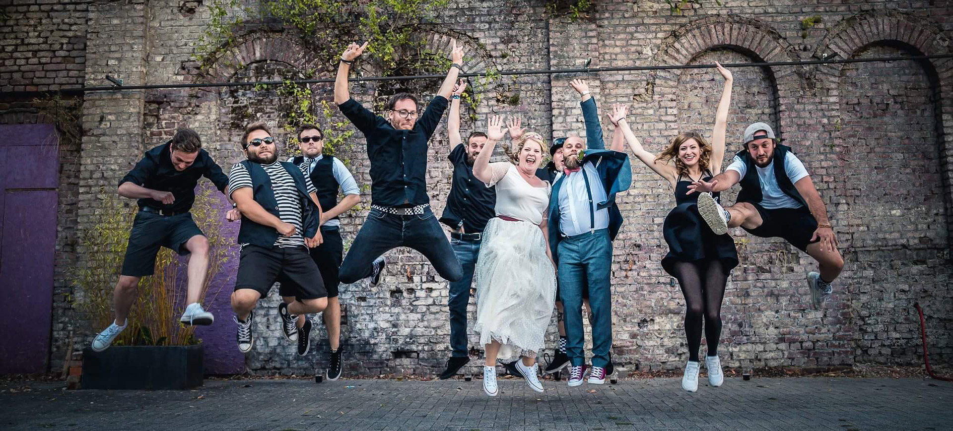 skameleon hochzeit mit ska-band